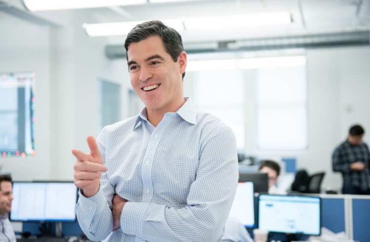 Executive at Atlantic's office