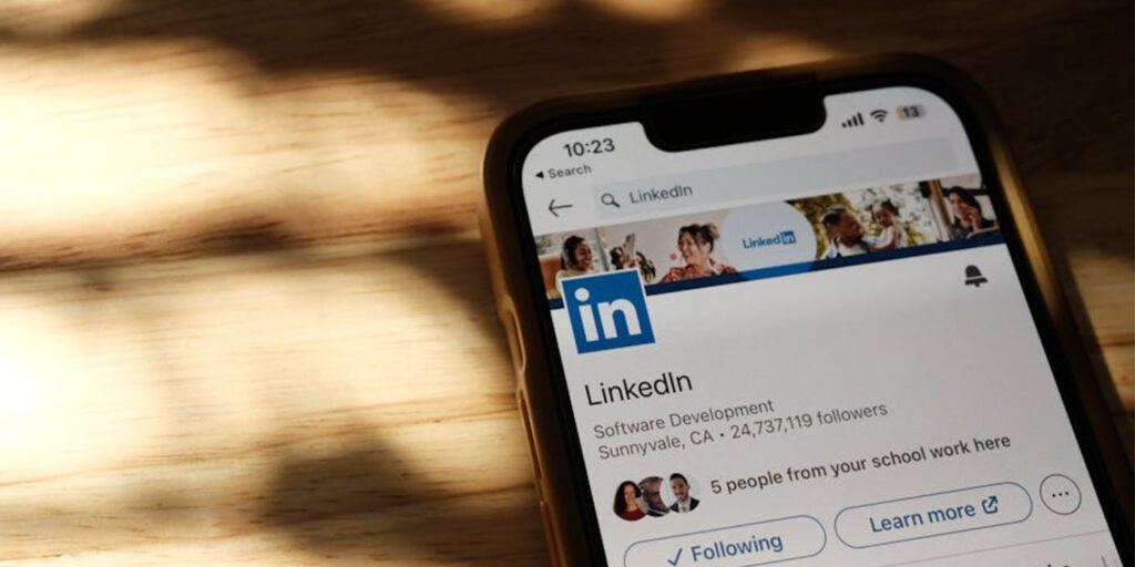 LinkedIn profile